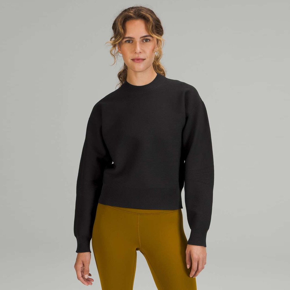 LULULEMON AllAround Crewneck Sweater No Size Tag Check Measurements